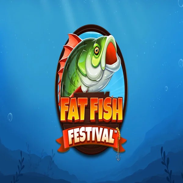 Fat Fish Festival slot logo by Wishbone Games at Fezbet Casino