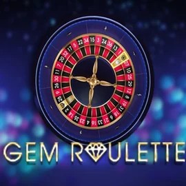 Gem Roulette online game logo by iSoftBet on fezbets.com.pl
