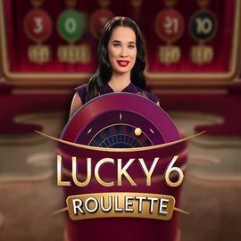 Lucky 6 Roulette logo by Pragmatic Play Fezbet Casino