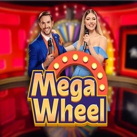 Mega Wheel slot logo by Pragmatic Play at Fezbet Casino