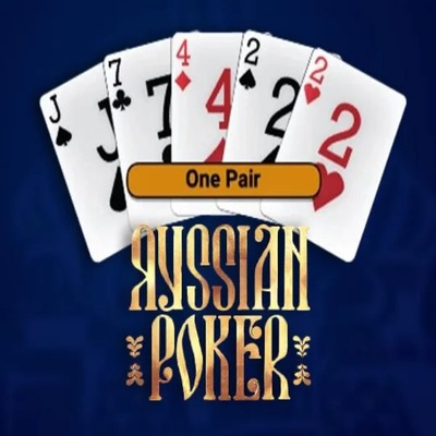 Official Table Games logo: Russian Poker by OneTouch Games at Fezbet Casino
